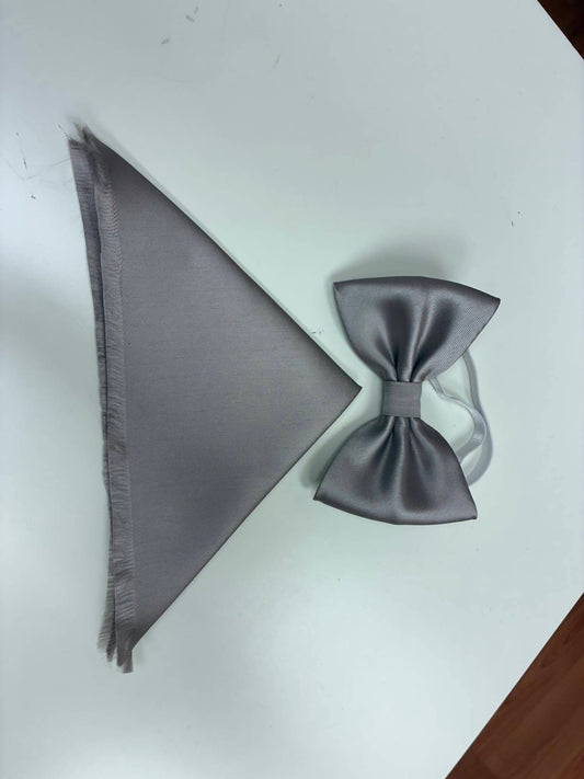 Quiet Luxury - Men's Bow Tie And Pocket Piece