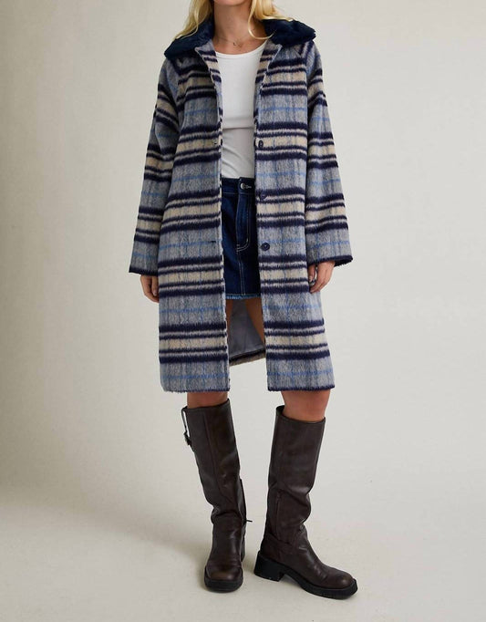 Le Lis - A-line Plaid Coat