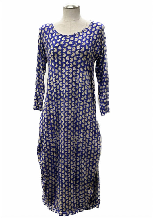 FARAH KNIT 3/4 SLEEVE DRESS