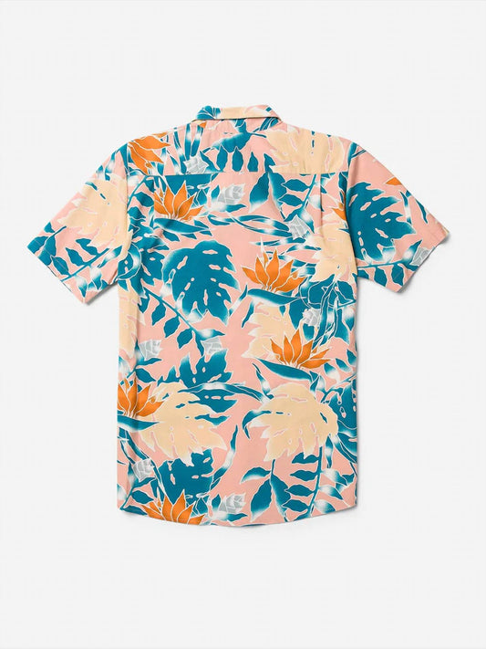 Volcom - Men's Leaf Pit Floral Short Sleeves Shirt