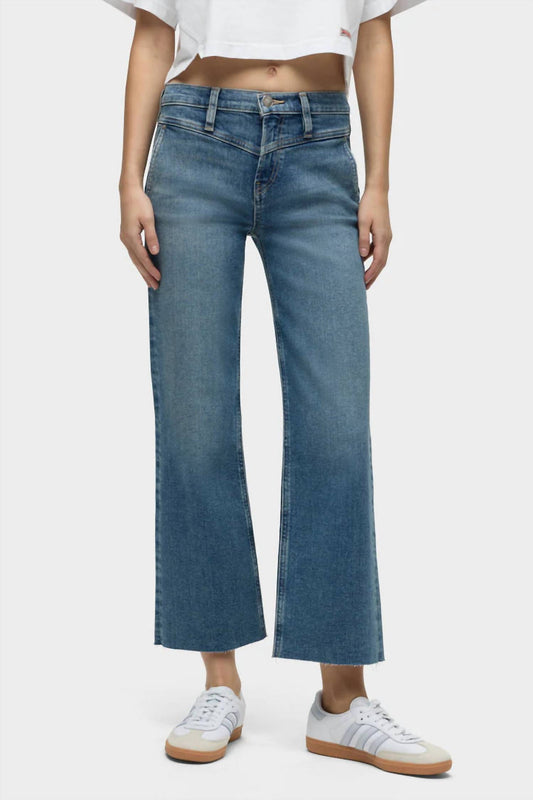 Hudson - Rosie High-Rise Wide Leg Ankle Jean
