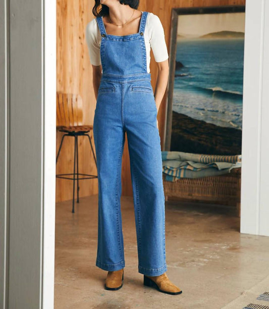 Faherty - Organic Cotton Denim Siena Jumpsuit