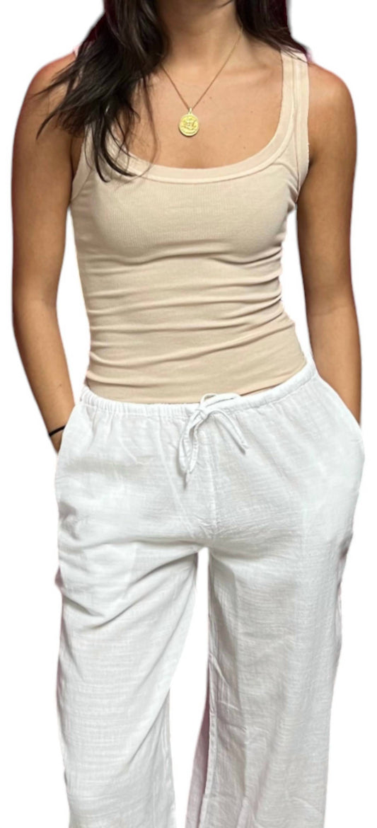 T2Love - Raw Edge Tank