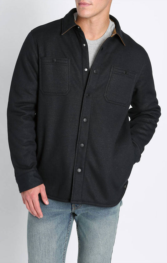Jachs New York - Sherpa Bonded Waffle Snap Workshirt