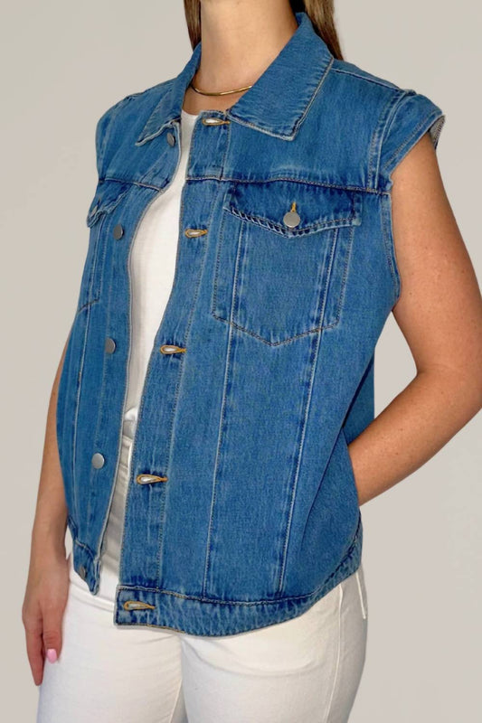 Things Between - Denim Vest
