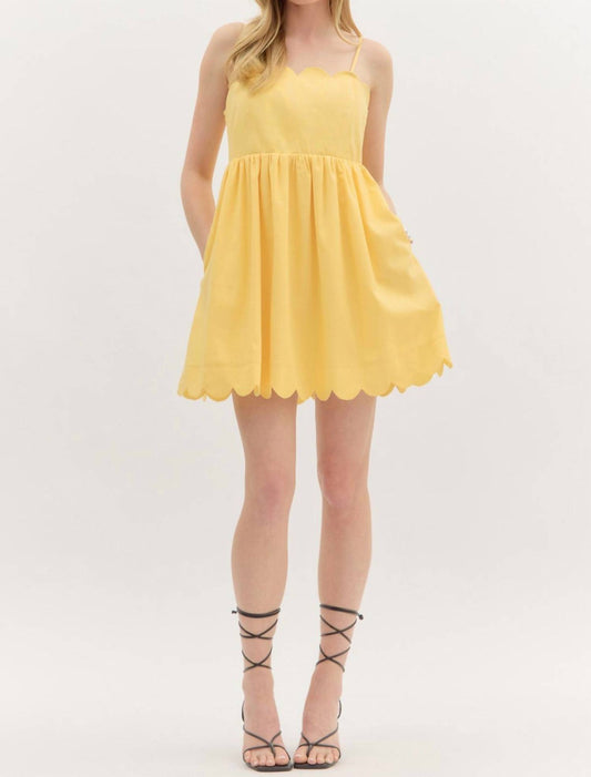 Entro - Ansley Sleeveless Mini Dress
