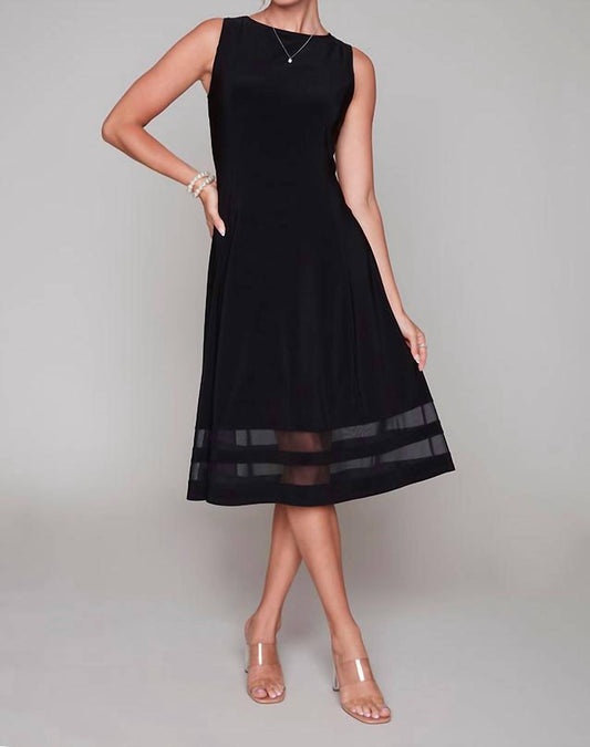 Compli K - Sheer Illusion Midi Dress