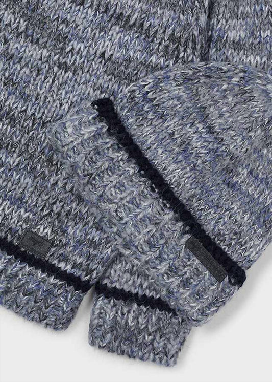 Mayoral - Boys' Chunky Knit Pullover With Hat