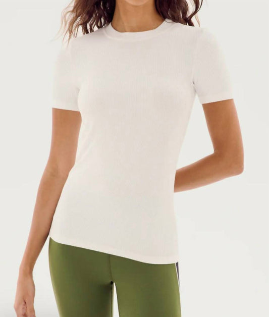 Splits59 - Louise Rib Short Sleeve Top