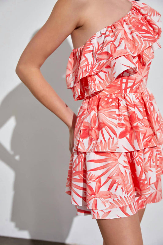 Do+Be - Sunset In Paradise One Shoulder Romper