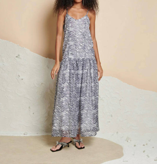 Ghospell - Cameron Zebra Midi Dress