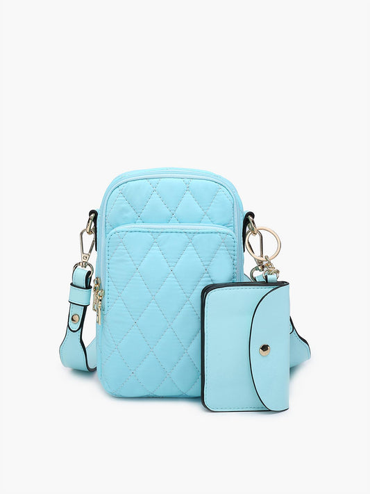Jen & Co. - Women's Parker Quilted Crossbody Pouch Bag
