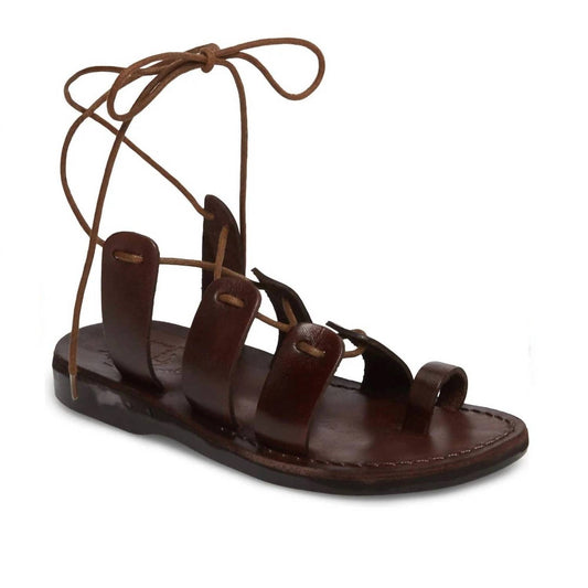 Women's Leather Lace Up Sandal - Deborah