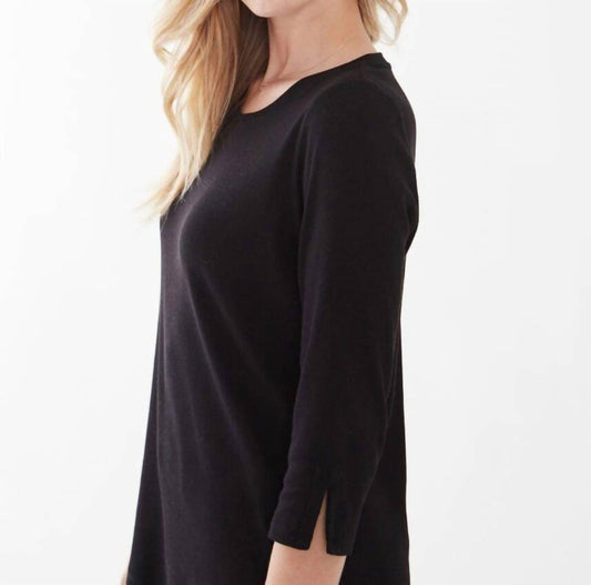 Fdj - 3/4 SLEEVE SCOOP NECK TOP