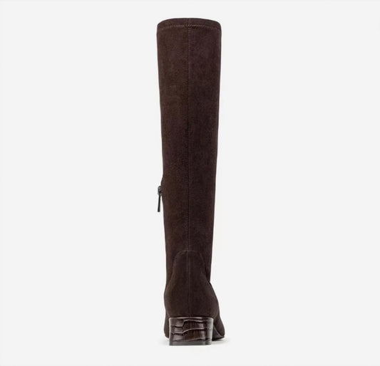 Donald Pliner - Women's Regina Suede Stretch Tall Boots