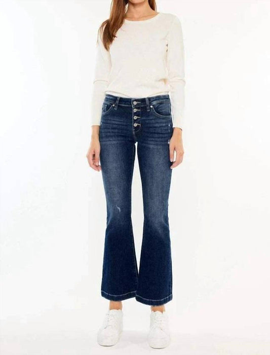 Kancan - Pretty Petite Button Fly Jean