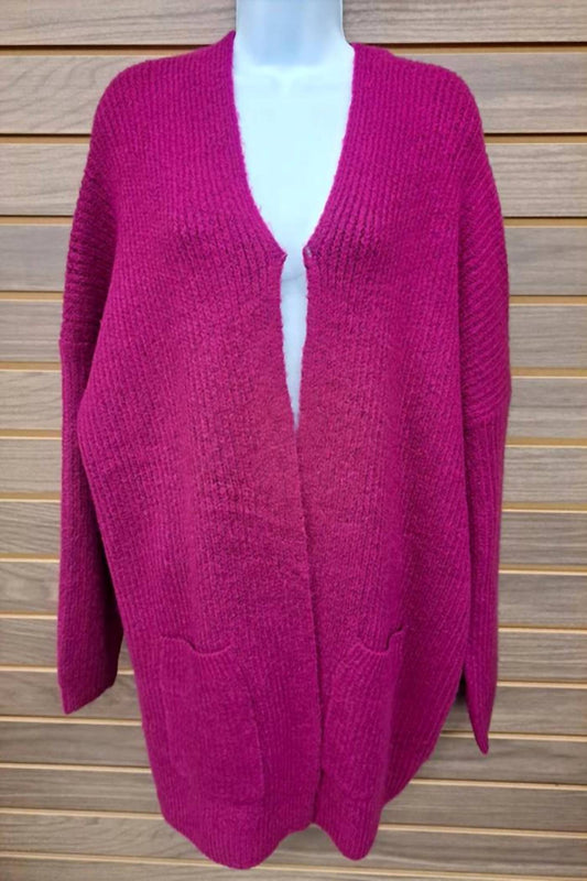 Miracle - Women's Open Cardigan Back Knitted Design