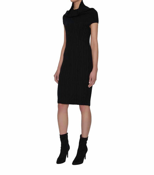 Kris Ribbed Cashmere Dress