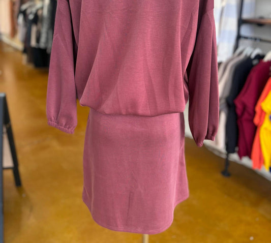 Kld. Signature - Women's Scuba V Neck Top With Skirt