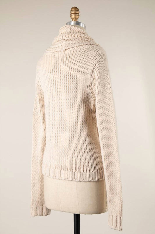 Miracle - Aspen Chunky Cowl Neck Sweater