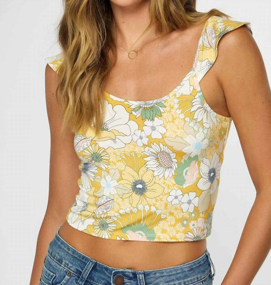 O'Neill - Andy Floral Crop Top