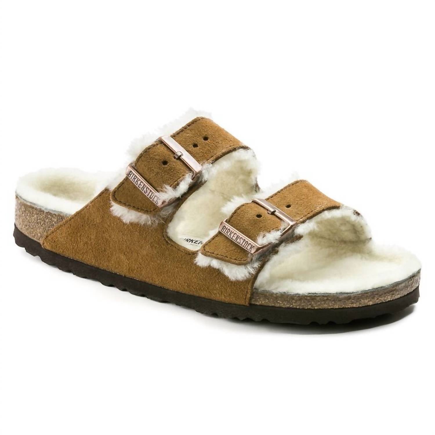 Birkenstock - Unisex Arizona Fur Shearling Sandal – Snagged & Bagged