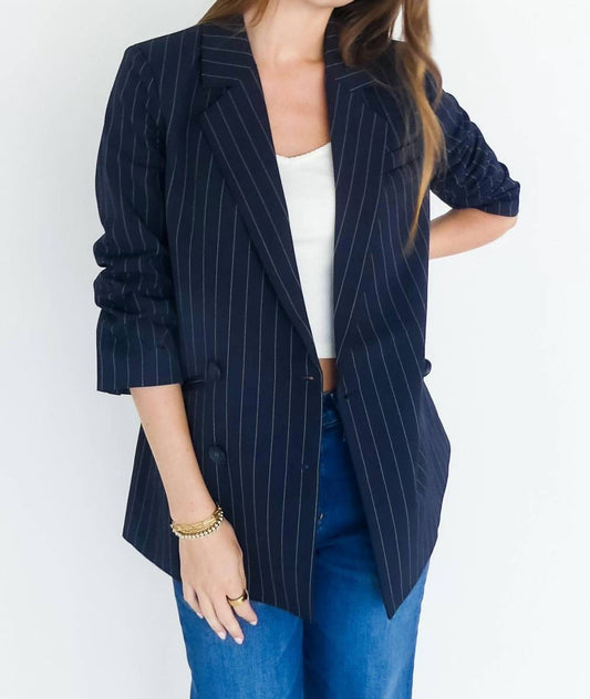 Bishop + Young - Madison Ruched Sleeve Blazer