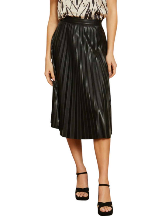 Caballero - Annette Pleated Midi Skirt