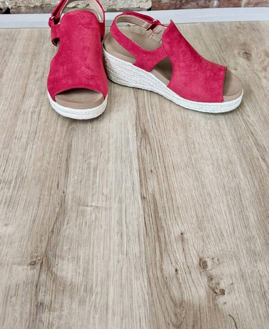 Corkys Footwear - Pose Wedge Red