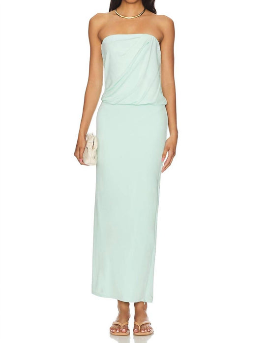 Ser.O.Ya - Maia Strapless Maxi Dress