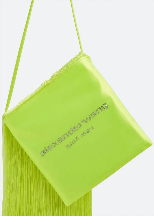 Alexander Wang - Women's Satin Crystal Fringe Shoulder Bag