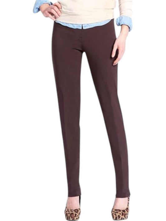 Multiples - Narrow Pull-on Straight Leg Pant