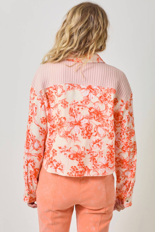 Mystree - Mixed Media Jacket