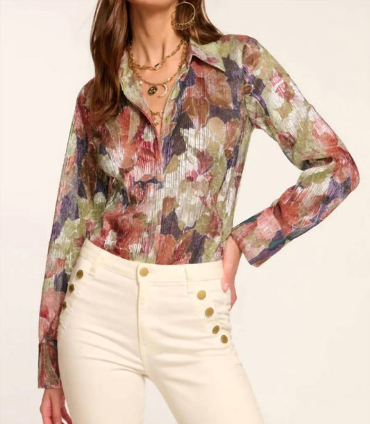 Ramy Brook - Nicole Blossom Knit Blouse