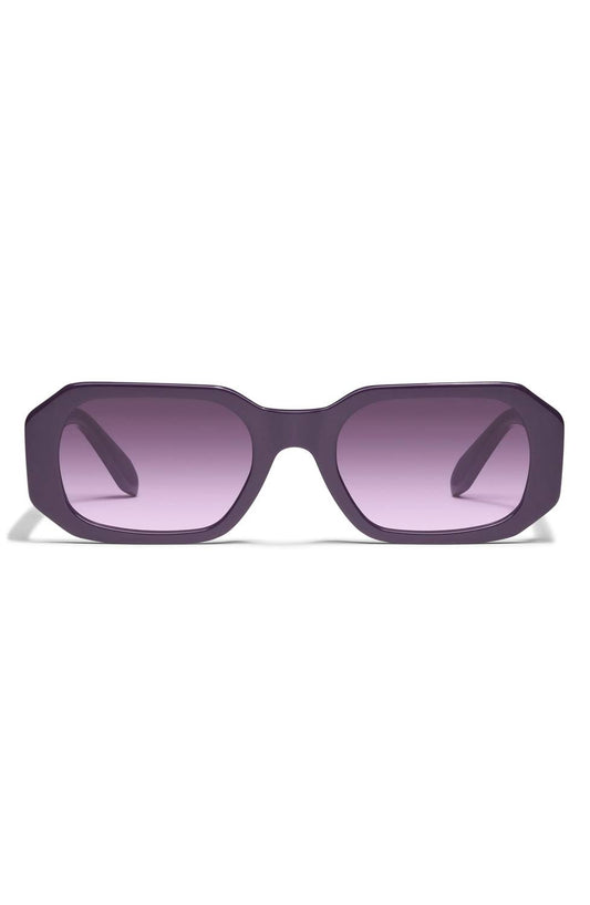 Quay - Women's Hyped Up 53mm Gradient Square Sunglasses