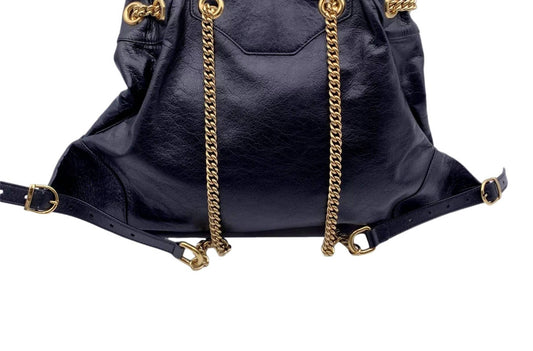 Gucci - Women's Leather Zumi Backpack