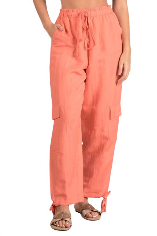 Elan - Drawstring Cargo Pants