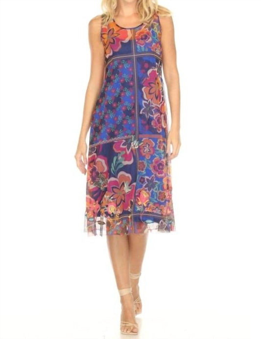 Johnny Was - MAZZY A-LINE MIDI DRESS