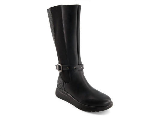 Andrea - Women's Leather Tall Riding Boots