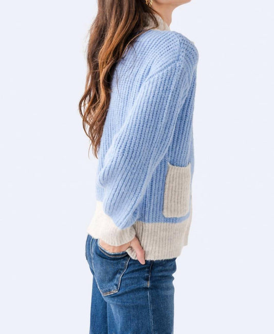 Frnch - Cecelia Chenile Pocket Cardigan