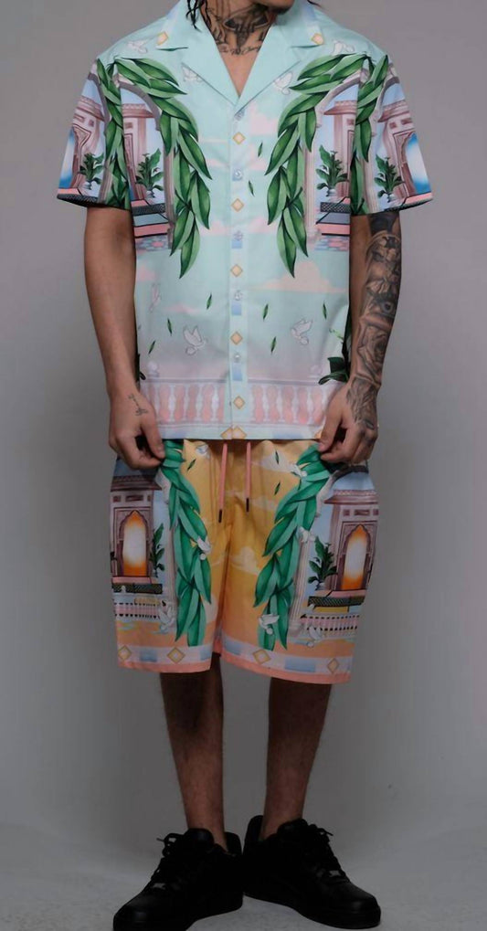 Civilized - Maison Blanche Tennis Club Button Down Short Set