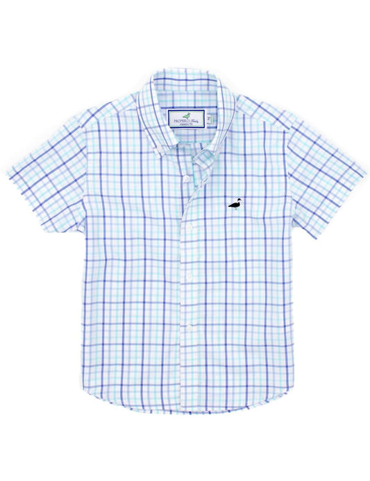 Properly Tied - Boy's Seasonal Short Sleeve Sportshirt