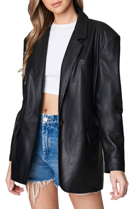Blanknyc - Leather Blazer