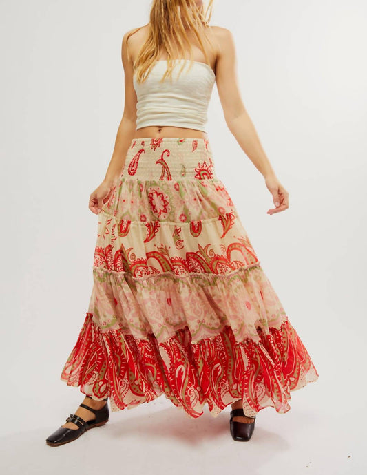 Free People - Super Thrills Maxi Skirt
