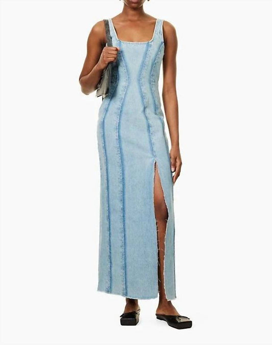 Dala - On Tap Denim Midi Dress