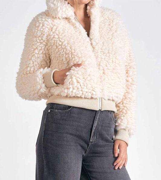 Elan - Sherpa Bomber Jacket