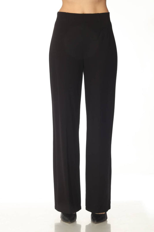 Joseph Ribkoff - Pull On Heavy Knit Wide Leg Pants