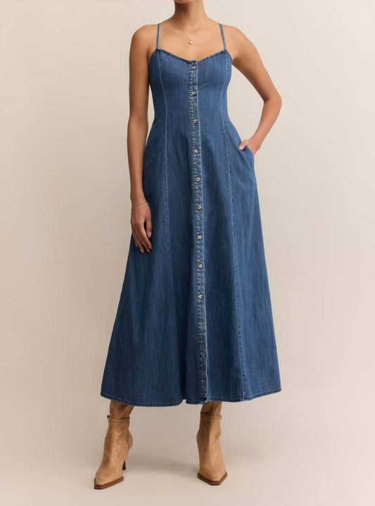 Z Supply - Angel Eyes Denim Midi Dress