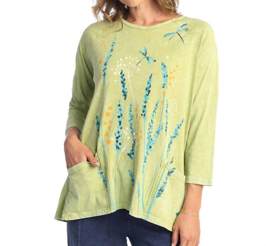 Jess & Jane - Women's Lina Patch Pocket Top