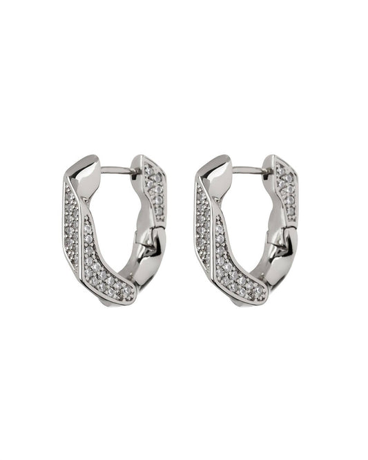 Luv Aj - Pave Cuban Link Hoops